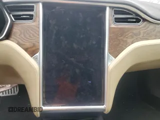 2016 Tesla Model S 90D with VIN 5YJSA1E48GF153079, listed as a Copart auction lot 74176874 with Not Provided miles and Salvage Title. Bid and sale history available at DreamBid. Image 9.