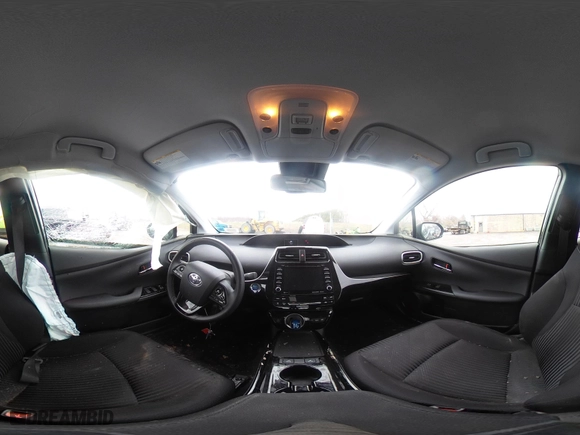 2021 Toyota Prius Prime LE with VIN JTDKAMFP2M3165859, listed as a IAAI auction lot 41943098 with 20,306 mi miles. Bid and sale history available at carsss.com. Image 19.