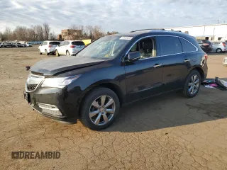 2014 Acura MDX Advance with VIN 5FRYD4H81EB013131, listed as a Copart auction lot 49038505 with Not Provided miles and Salvage Title. Bid and sale history available at DreamBid. Image 1.
