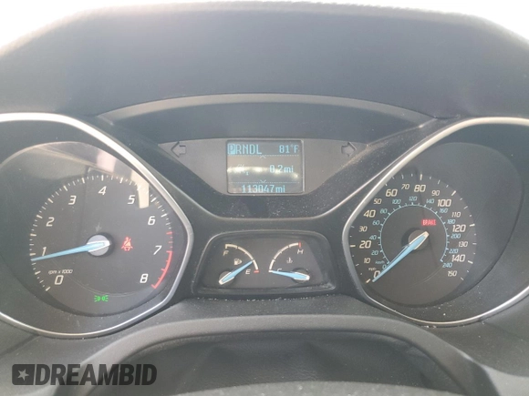 2012 Ford Focus SE with VIN 1FAHP3K24CL275250, listed as a Copart auction lot 55338265 with 113,047 mi miles and Clean Title. Bid and sale history available at carsss.com. Image 9.
