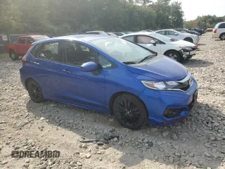 2018 Honda Fit Sport with VIN 3HGGK5G62JM730959, listed as a Copart auction lot 72123944 with 80,185 mi miles and Salvage Title. Bid and sale history available at DreamBid. Image 4.