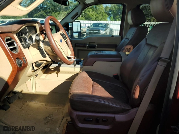 2014 Ford Super Duty F-350 DRW XLT with VIN 1FT8W3DT4EEA32435, listed as a Copart auction lot 42681355 with 88,719 mi miles and Salvage Title. Bid and sale history available at carsss.com. Image 7.