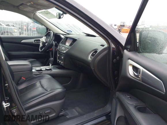 2018 Nissan Pathfinder SV with VIN 5N1DR2MN7JC633034, listed as a IAAI auction lot 41608707 with 118,694 mi miles. Bid and sale history available at carsss.com. Image 5.