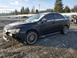 2016 Mitsubishi Lancer GT with VIN JA32U8FW8GU012096, listed as a Copart auction lot 43469075 with 77,115 mi miles and Salvage Title. Bid and sale history available at carsss.com. Image 1.