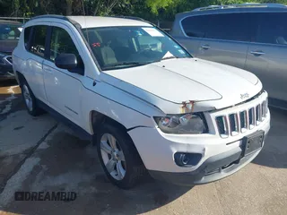 2016 Jeep Compass Sport with VIN 1C4NJCBA7GD705620, listed as a IAAI auction lot 42252671 with 105,903 mi miles and . Bid and sale history available at DreamBid. Image 1.