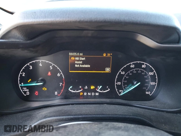 2019 Ford Transit Connect XLT with VIN NM0GE9F26K1404640, listed as a Copart auction lot 52359525 with 84,435 mi miles and Clean title. Bid and sale history available at DreamBid. Image 9.