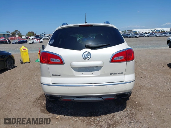 2014 Buick Enclave Leather with VIN 5GAKRBKD3EJ333113, listed as a IAAI auction lot 41955691 with 115,563 mi miles and . Bid and sale history available at carsss.com. Image 16.
