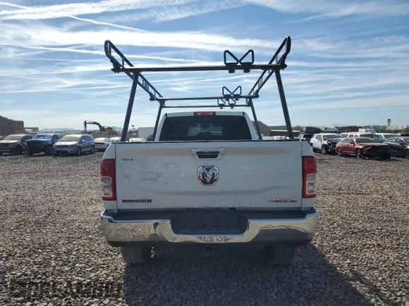 2019 Ram 2500 Big Horn with VIN 3C6UR5JL5KG649196, listed as a Copart auction lot 42305875 with 128,105 mi miles and Salvage Title. Bid and sale history available at carsss.com. Image 6.