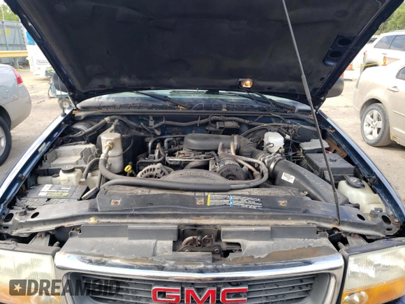 2002 GMC Sonoma SLS with VIN 1GTDT13W42K198720, listed as a Copart auction lot 59402374 with 106,175 mi miles and Salvage Title. Bid and sale history available at carsss.com. Image 11.
