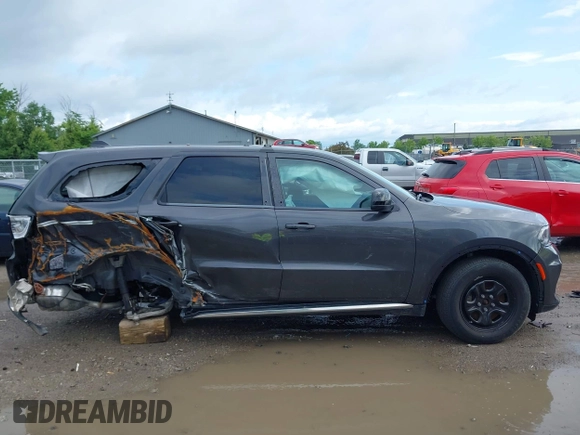 2023 Dodge Durango Pursuit with VIN 1C4SDJFTXPC631559, listed as a IAAI auction lot 42492276 with 18,243 mi miles and . Bid and sale history available at DreamBid. Image 14.