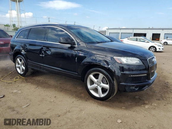 2013 Audi Q7 S line Prestige с VIN WA1DGAFE1DD012561, выставлен на аукционе Copart как лот 57043265 с пробегом 130 343 миль миль и Списание • Salvage title. История ставок и продаж доступна на DreamBid. Изображение 4.
