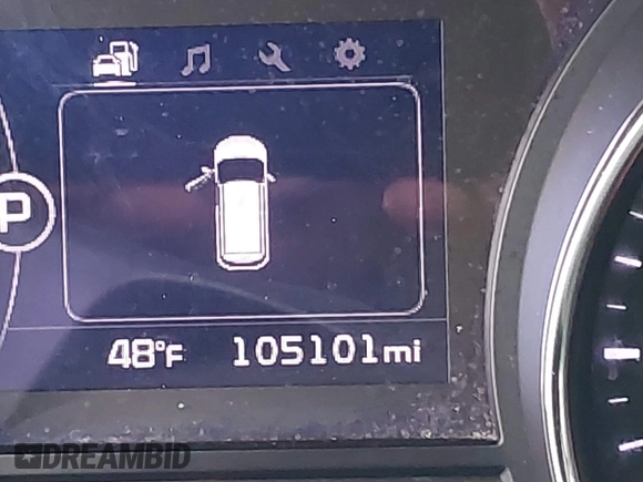 2017 Kia Sedona LX with VIN KNDMB5C14H6239766, listed as a IAAI auction lot 42049371 with 105,101 mi miles. Bid and sale history available at carsss.com. Image 16.