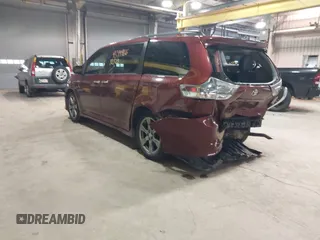 2017 Toyota Sienna SE with VIN 5TDXZ3DC7HS859864, listed as a IAAI auction lot 41394966 with 82,823 mi miles and . Bid and sale history available at DreamBid. Image 3.