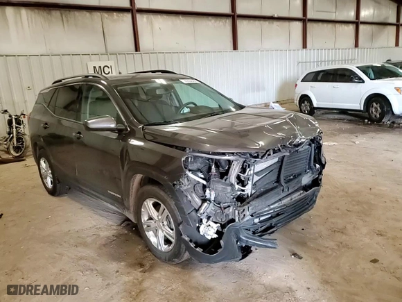 2019 GMC Terrain SLE with VIN 3GKALMEV7KL401210, listed as a Copart auction lot 49066885 with 107,277 mi miles and Clean Title. Bid and sale history available at carsss.com. Image 12.