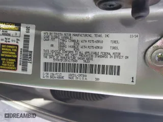 2015 Toyota Tundra 2WD Truck SR5 with VIN 5TFRY5F15FX177849, listed as a IAAI auction lot 41912719 with 233,567 mi miles. Bid and sale history available at carsss.com. Image 9.