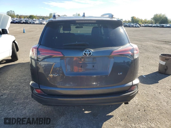 2016 Toyota RAV4 LE with VIN 2T3ZFREV3GW269727, listed as a Copart auction lot 74796814 with 235,242 mi miles and Salvage Title. Bid and sale history available at DreamBid. Image 6.