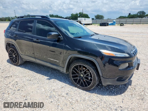 2016 Jeep Cherokee Sport z VIN 1C4PJLAS7GW273263, wystawiony jako Copart lot #62952895 z przebiegiem 98 786 mil mil oraz Szkoda całkowita • Salvage title. Historia ofert i sprzedaży dostępna na DreamBid. Obrazek 4.