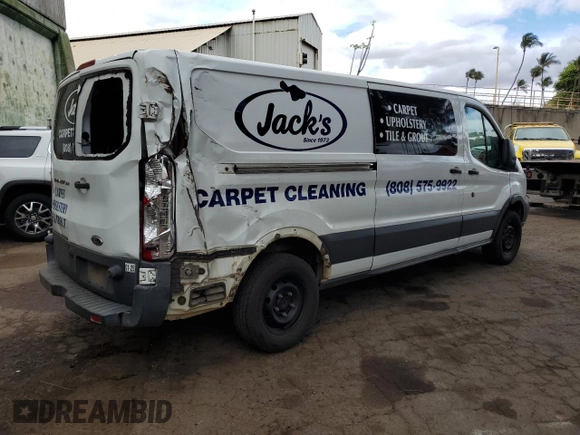 2016 Ford Transit with VIN 1FTBW2YM0GKA68629, listed as a Copart auction lot 65483594 with 80,833 mi miles and Salvage Title. Bid and sale history available at DreamBid. Image 3.