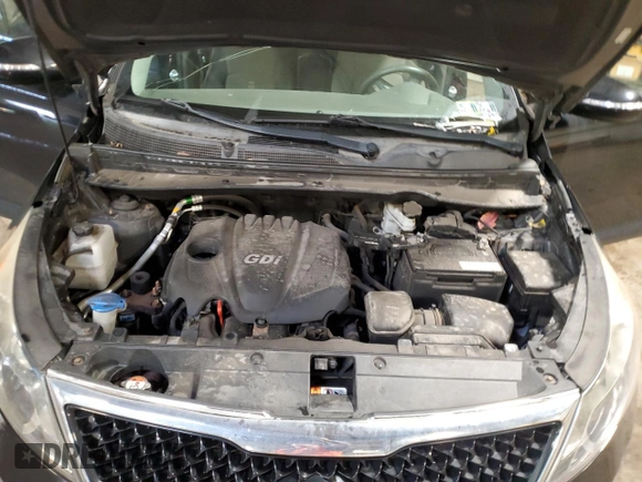2015 Kia Sportage EX with VIN KNDPCCAC9F7727556, listed as a Copart auction lot 61541565 with Not provided miles and Salvage title. Bid and sale history available at DreamBid. Image 12.
