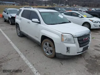2012 GMC Terrain SLT-2 with VIN 2GKFLWE51C6207649, listed as a IAAI auction lot 41506133 with 170,316 mi miles. Bid and sale history available at carsss.com. Image 1.
