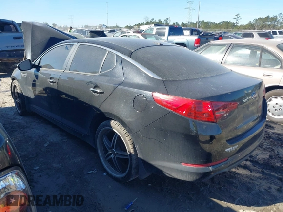 2013 Kia Optima EX with VIN 5XXGN4A78DG142832, listed as a IAAI auction lot 41683628 with 163,928 mi miles. Bid and sale history available at carsss.com. Image 3.