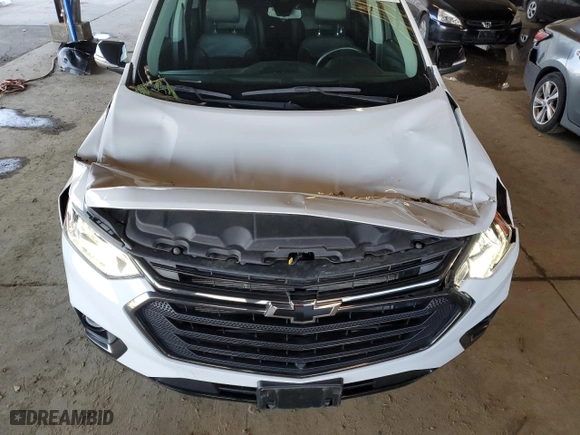 2021 Chevrolet Traverse Premier with VIN 1GNEVKKW8MJ202970, listed as a Copart auction lot 44468005 with 28,109 mi miles and Salvage Title. Bid and sale history available at carsss.com. Image 12.