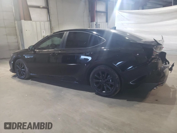 2025 Toyota Camry LE with VIN 4T1DAACK9SU517015, listed as a Copart auction lot 48926045 with 7,797 mi miles and Salvage Title. Bid and sale history available at DreamBid. Image 2.