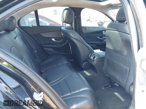 2016 Mercedes-Benz C 300 Luxury with VIN WDDWF4KB1GR150239, listed as a IAAI auction lot 42112415 with 227,620 mi miles and . Bid and sale history available at carsss.com. Image 8.