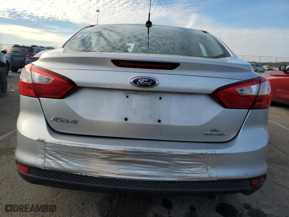 2013 Ford Focus SE with VIN 1FADP3F29DL292314, listed as a Copart auction lot 83887064 with 138,442 mi miles and Salvage Title. Bid and sale history available at carsss.com. Image 6.