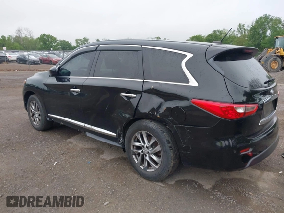 2013 Infiniti JX35 с VIN 5N1AL0MM2DC313737, выставлен на аукционе IAAI как лот 42337762 с пробегом 152 212 миль миль и . История ставок и продаж доступна на DreamBid. Изображение 3.