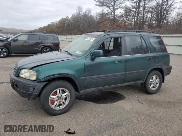 1999 Honda CR-V EX with VIN JHLRD1861XC012468, listed as a Copart auction lot 47765225 with 160,224 mi miles and Salvage Title. Bid and sale history available at carsss.com. Image 1.