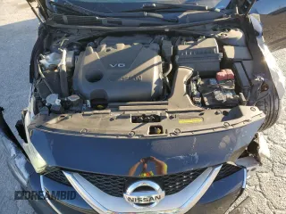 2017 Nissan Maxima SV with VIN 1N4AA6AP8HC413025, listed as a Copart auction lot 86098434 with 125,527 mi miles and Salvage Title. Bid and sale history available at carsss.com. Image 11.