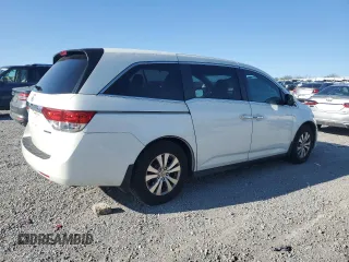 2016 Honda Odyssey SE with VIN 5FNRL5H35GB005538, listed as a Copart auction lot 53326945 with 167,359 mi miles and Salvage Title. Bid and sale history available at DreamBid. Image 3.