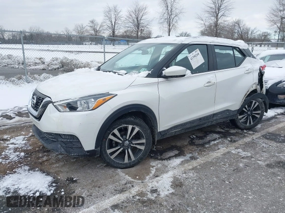 2019 Nissan Kicks S with VIN 3N1CP5CU0KL542096, listed as a IAAI auction lot 41390268 with 115,861 mi miles and . Bid and sale history available at carsss.com. Image 17.