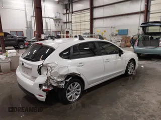 2015 Subaru Impreza Premium with VIN JF1GPAC64FH272292, listed as a IAAI auction lot 42189917 with 125,386 mi miles and . Bid and sale history available at DreamBid. Image 4.