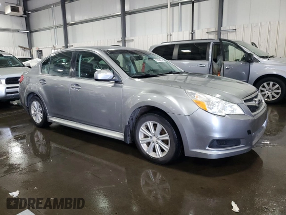 2011 Subaru Legacy Premium with VIN 4S3BMBC68B3257367, listed as a Copart auction lot 59809405 with 142,709 mi miles and Salvage title. Bid and sale history available at DreamBid. Image 4.