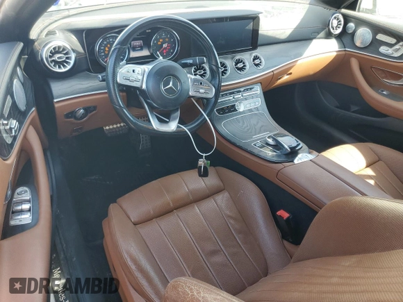2019 Mercedes-Benz E 450 with VIN WDD1K6HB2KF089521, listed as a Copart auction lot 50264535 with 70,146 mi miles and Salvage title. Bid and sale history available at DreamBid. Image 8.