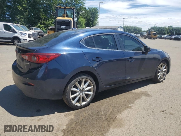 2017 Mazda 3 Touring with VIN JM1BN1V73H1125859, listed as a Copart auction lot 65023235 with 120,300 mi miles and Salvage title. Bid and sale history available at DreamBid. Image 3.