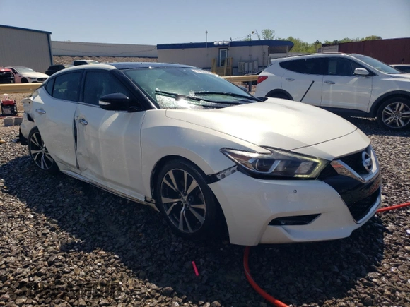 2017 Nissan Maxima SV with VIN 1N4AA6AP7HC436151, listed as a Copart auction lot 52362995 with 125,343 mi miles and Salvage Title. Bid and sale history available at carsss.com. Image 4.