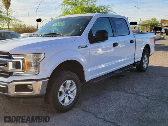 2018 Ford F-150 XL with VIN 1FTFW1E53JKC27384, listed as a Copart auction lot 62533715 with 74,162 mi miles and Clean title. Bid and sale history available at DreamBid. Image 2.