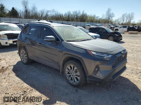 2023 Toyota RAV4 XLE Premium with VIN JTMA1RFV9PD097047, listed as a Copart auction lot 49888775 with 13,309 mi miles and Non Repairable. Bid and sale history available at carsss.com. Image 4.