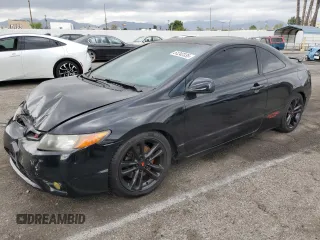 2006 Honda Civic Si z VIN 2HGFG21576H704892, wystawiony jako Copart lot #51242335 z przebiegiem 195 234 mil mil oraz Szkoda całkowita • Salvage title. Historia ofert i sprzedaży dostępna na DreamBid. Obrazek 1.