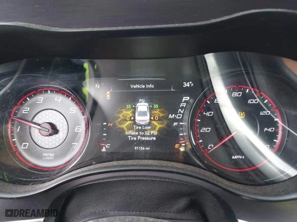 2016 Dodge Charger Road/Track with VIN 2C3CDXCT9GH272430, listed as a IAAI auction lot 41601618 with 91,156 mi miles. Bid and sale history available at carsss.com. Image 7.