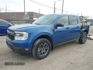 2023 Ford Maverick XL with VIN 3FTTW8E31PRA17316, listed as a IAAI auction lot 42061876 with 25,485 mi miles and . Bid and sale history available at DreamBid. Image 2.
