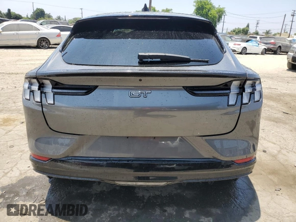 2023 Ford Mustang Mach-E GT with VIN 3FMTK4SX4PMA60438, listed as a Copart auction lot 60893185 with 18,278 mi miles and Salvage title. Bid and sale history available at DreamBid. Image 6.
