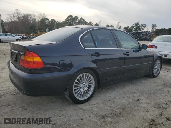 2003 BMW 3 Series 330i with VIN WBAEV53453KM25951, listed as a Copart auction lot 85198854 with 0 mi miles and Salvage Title. Bid and sale history available at carsss.com. Image 3.