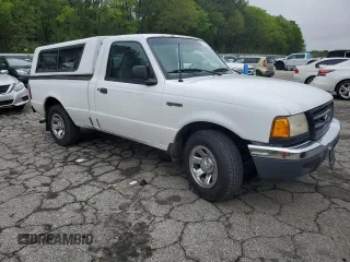 2001 Ford Ranger XL with VIN 1FTYR10C41PA68349, listed as a Copart auction lot 51712355 with 533,052 mi miles and Salvage title. Bid and sale history available at DreamBid. Image 4.