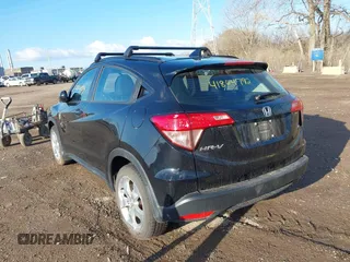 2016 Honda HR-V LX with VIN 3CZRU6H39GM749720, listed as a IAAI auction lot 41864792 with 60,604 mi miles. Bid and sale history available at carsss.com. Image 3.