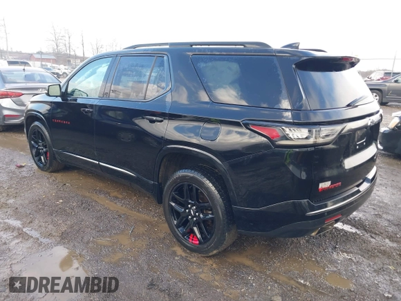 2019 Chevrolet Traverse Premier with VIN 1GNEVKKW3KJ281770, listed as a IAAI auction lot 41632230 with 92,850 mi miles. Bid and sale history available at carsss.com. Image 3.