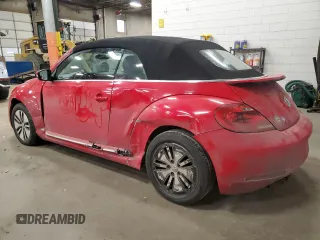 2013 Volkswagen Beetle 2.5L with VIN 3VW5P7AT6DM828881, listed as a Copart auction lot 49678935 with 148,576 mi miles and Salvage Title. Bid and sale history available at DreamBid. Image 2.